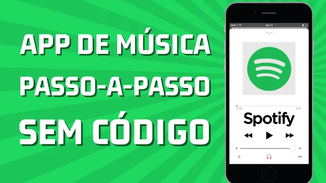 Tutorial No-Code: Como Criar um Aplicativo igual Spotify (Streaming de Músicas) Gratuitamente