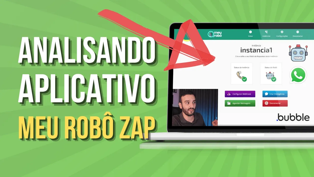 Análise de Aplicativo criado em Bubble – Meu Robô Zap