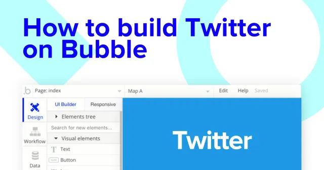 Criando rede social tipo Twitter, usando ferramentas no code