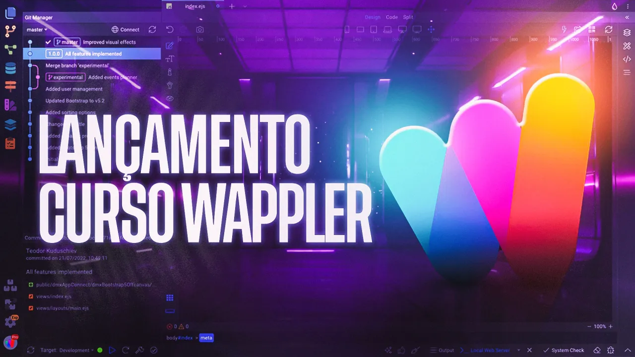 Lançamento Oficial – CURSO WAPPLER (Low Code sem limites)