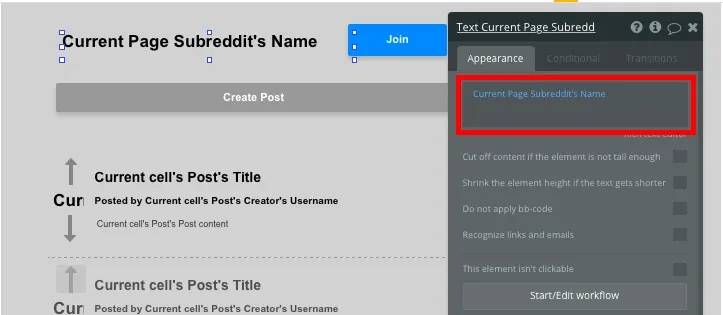 Criar site de comunidades como o Reddit Subreddit Display