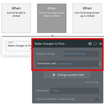 Tutorial Criar Reddit no Bubble Downvote Workflow