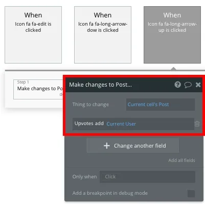 Tutorial Criar Reddit no Bubble Upvote Workflow