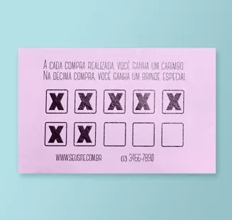 Resultado de imagem para cartao fidelidade
