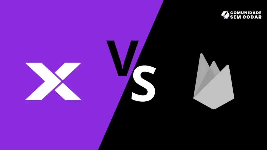 Comparação entre Xano e Firebase.
