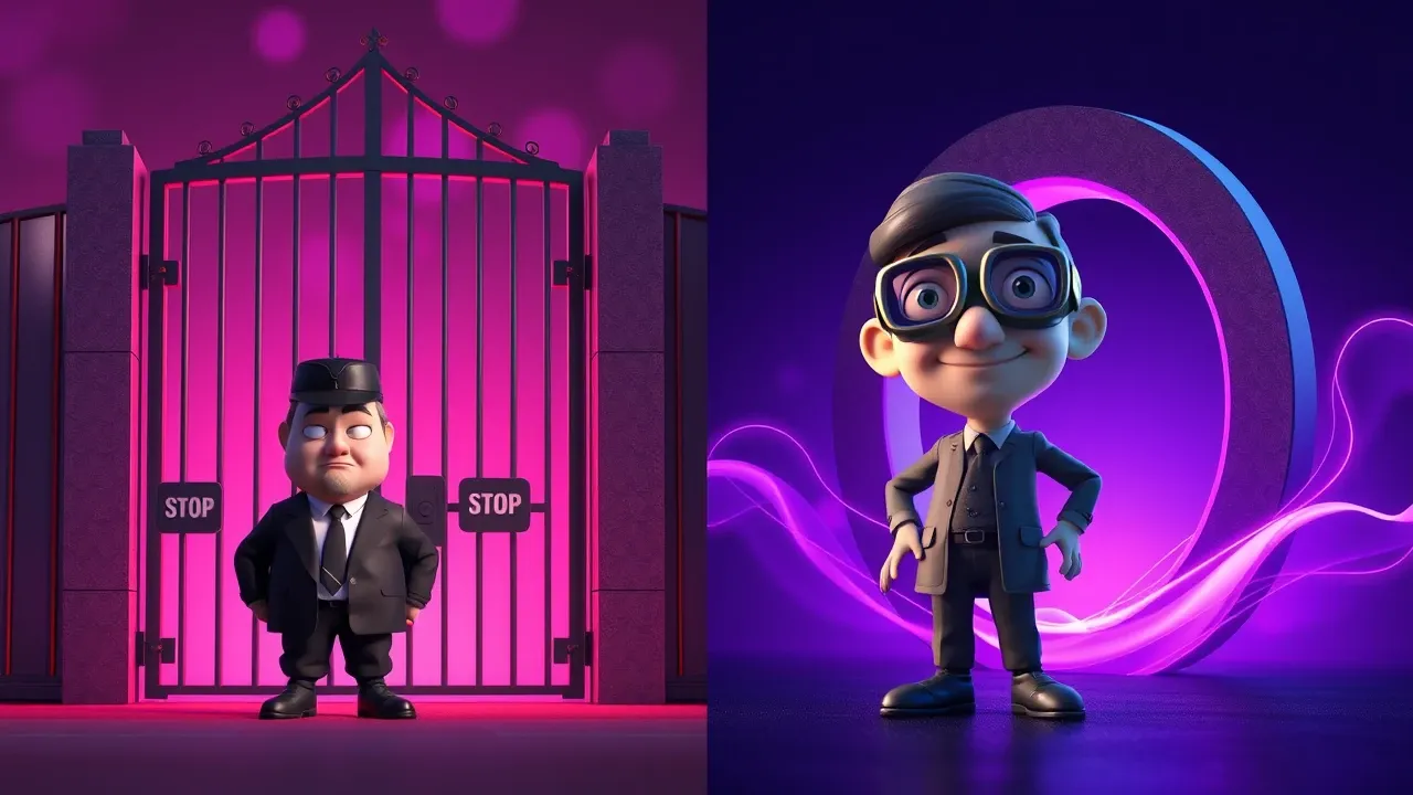 Cena Pixar comparando API oficial vs não-oficial