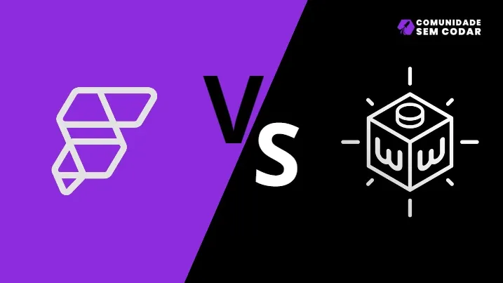 FlutterFlow ou Weweb, qual a melhor ferramenta No Code