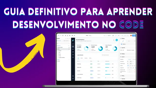 Guia Definitivo para Aprender Desenvolvimento No Code