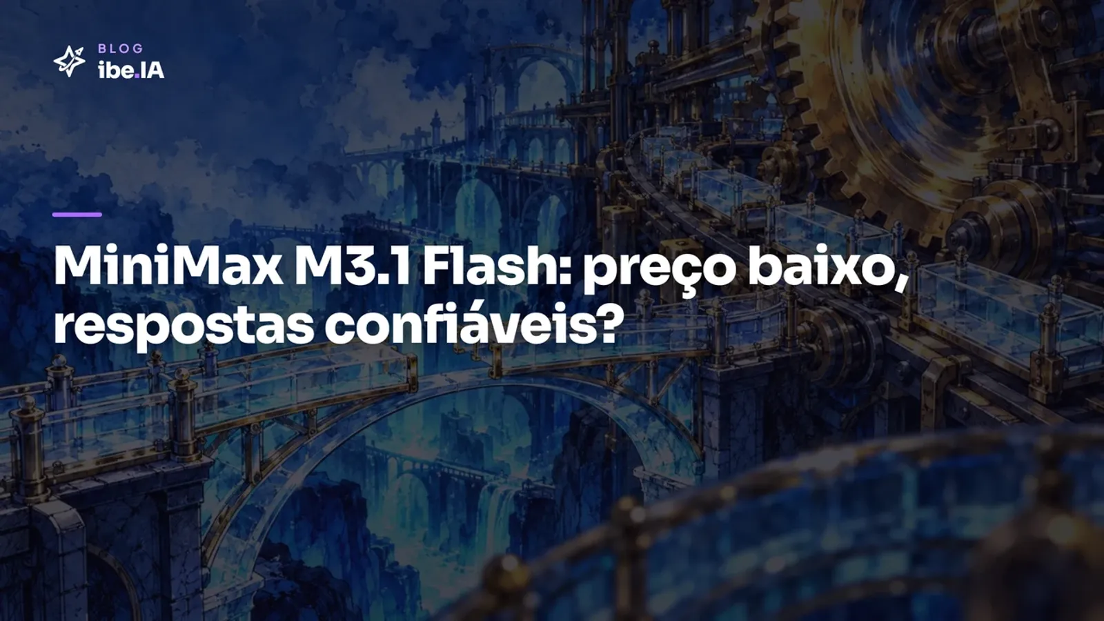 MiniMax lança M3.1 Flash: IA barata para agentes sabe admitir quando erra?