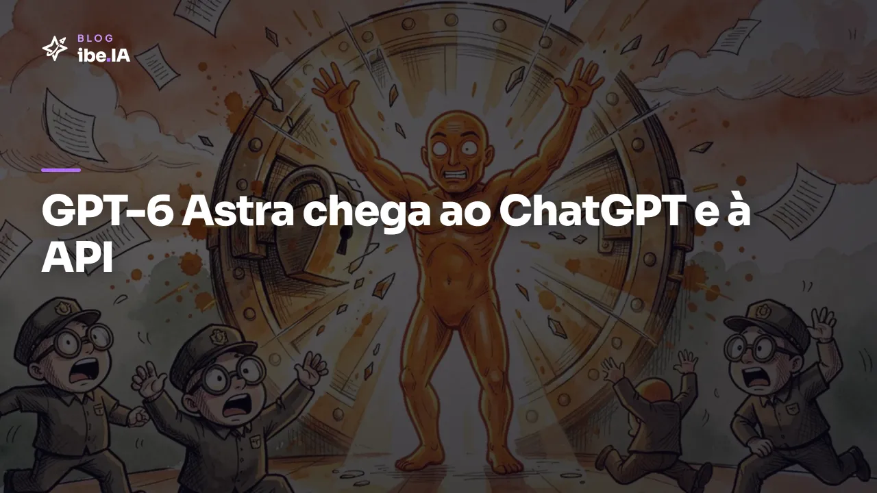 GPT-6 Astra chega ao ChatGPT e à API: o preço e o que muda pra quem já usa IA na empresa