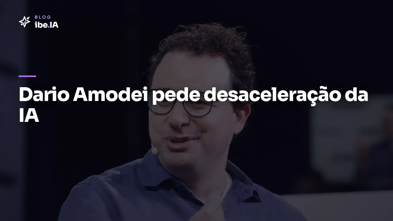 Dario Amodei pede desaceleração da IA: o que o caso do Hugging Face revela sobre risco de agentes autônomos