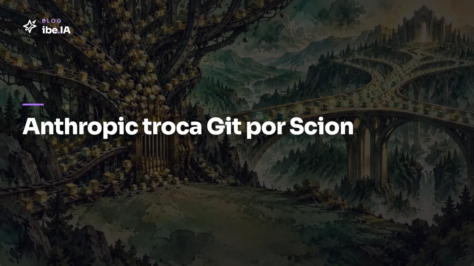 Anthropic troca Git por Scion: o que 30 mil mudanças por dia ensinam sobre criar com IA