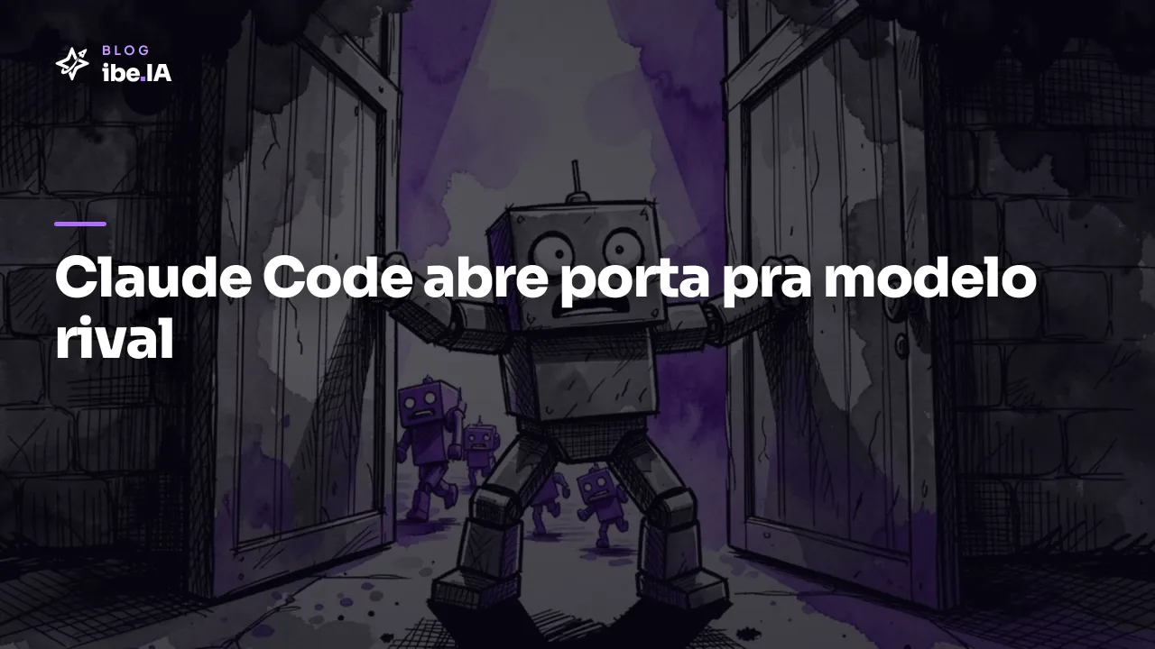 Claude Code adota o AGENTS.md da OpenAI: a porta pra rodar modelo rival no harness da Anthropic