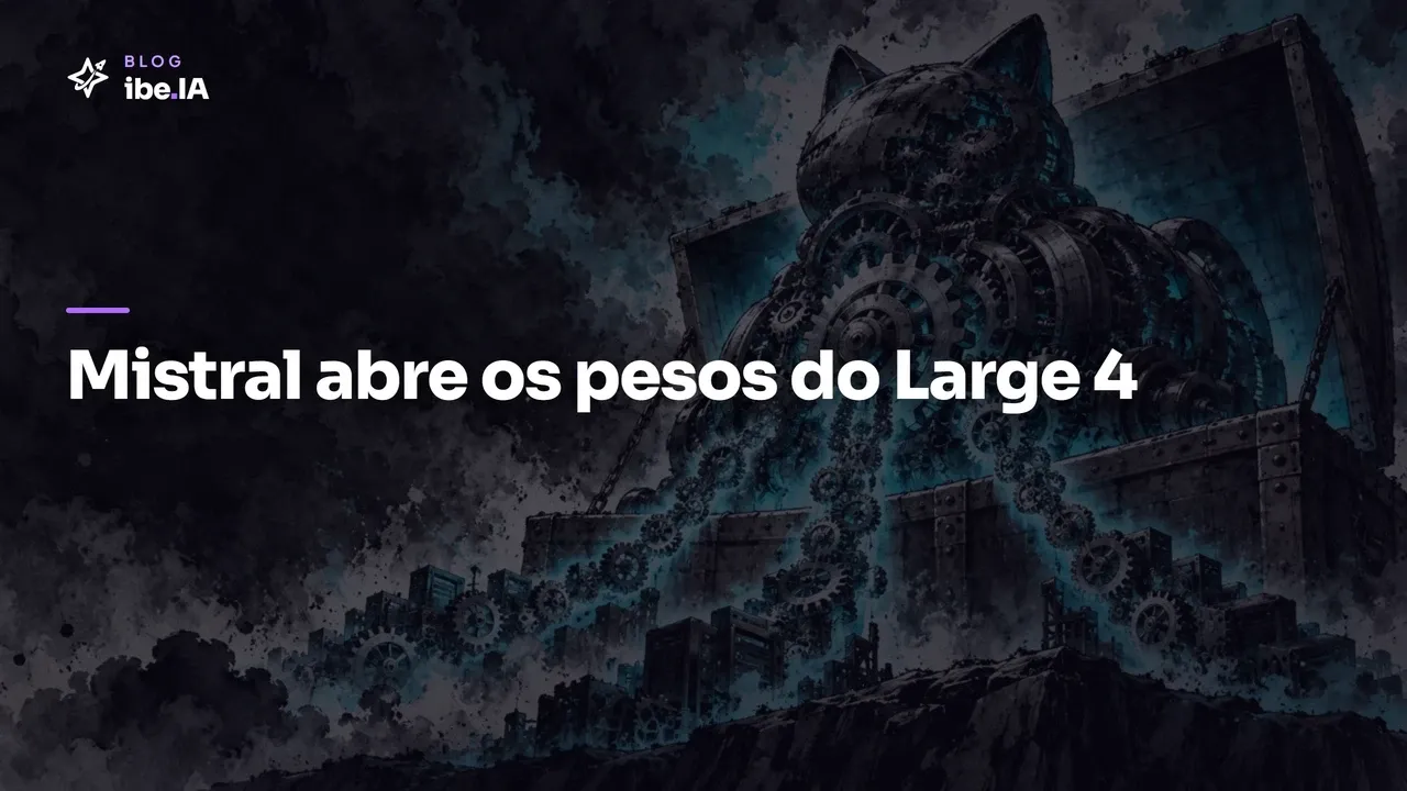 Mistral abre os pesos do Large 4: o que muda para criar software com IA