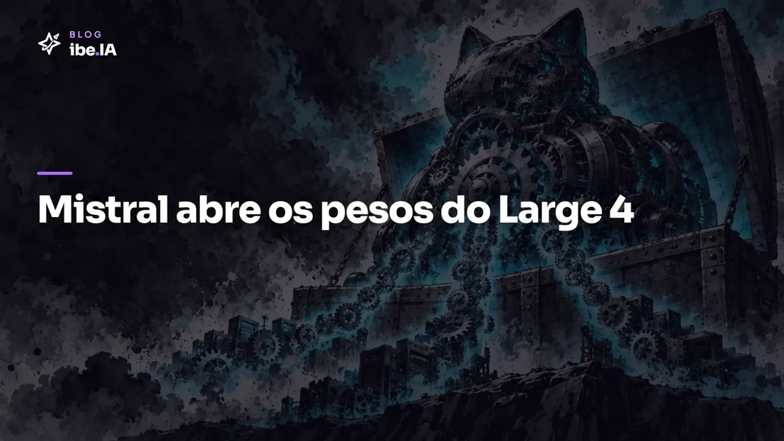 Mistral abre os pesos do Large 4: o que muda para criar software com IA