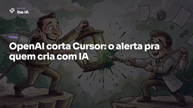 OpenAI corta acesso do Cursor após aquisição pela SpaceX: o alerta pra quem cria com IA