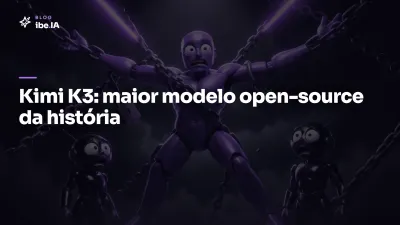 Kimi K3: o maior modelo open-source da história chega pra desafiar Claude Fable 5 e GPT-5.6