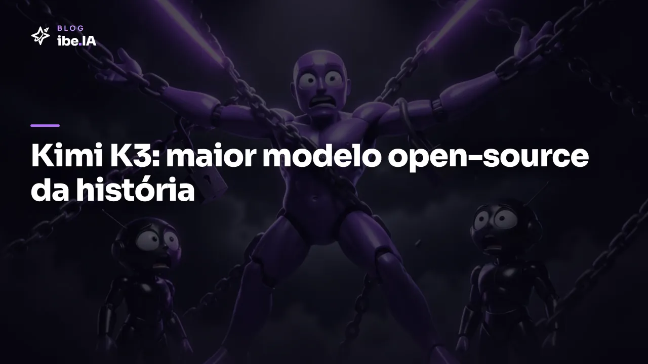 Kimi K3: o maior modelo open-source da história chega pra desafiar Claude Fable 5 e GPT-5.6