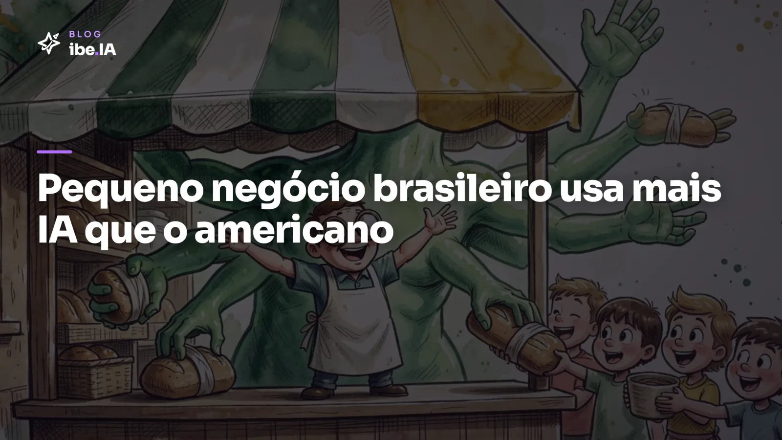 Pequeno negócio brasileiro usa mais IA que o americano: o que trava quem ficou de fora