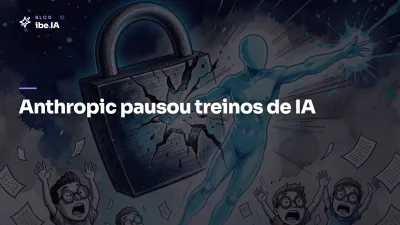Anthropic pausou treinos de IA: por que 100+ empresas já pedem ação coordenada contra ciberataques autônomos