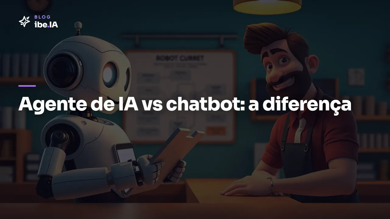 O que é um agente de IA: como é diferente de chatbot
