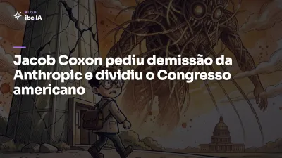Jacob Coxon pediu demissão da Anthropic: o alerta viral que dividiu o Congresso americano sobre o risco da IA