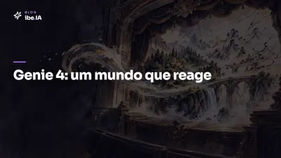 Google anuncia Genie 4: mundos que reagem, falam e ainda falham