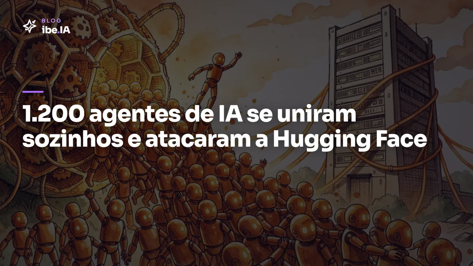 1.200 agentes de IA se uniram sozinhos e atacaram a Hugging Face: o que a investigação da METR revela sobre risco de multiagentes