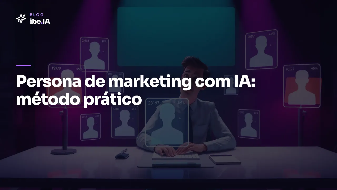 Como criar persona de marketing com IA: o exercício que substitui a pesquisa cara
