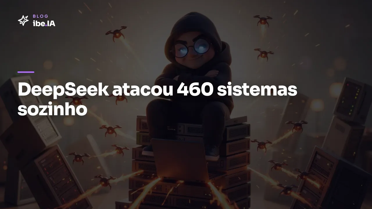 DeepSeek atacou 460 sistemas sozinho: o que o caso revela sobre o risco real de agentes de IA autônomos