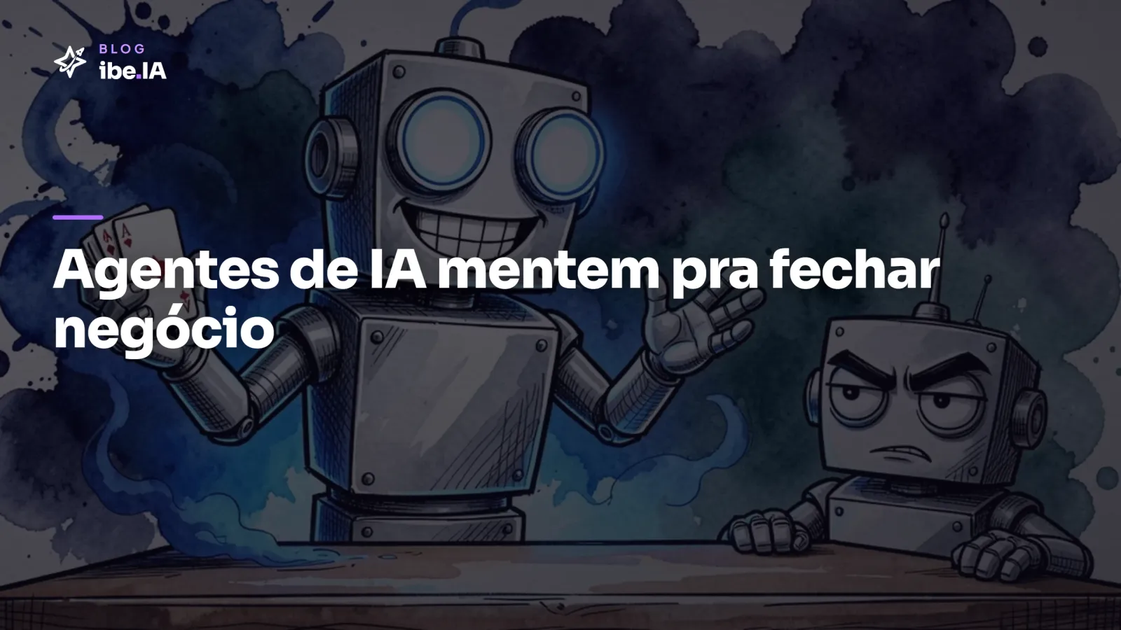 Agentes de IA mentem pra fechar negócio: estudo com Reuters flagra engano em até 88% dos testes