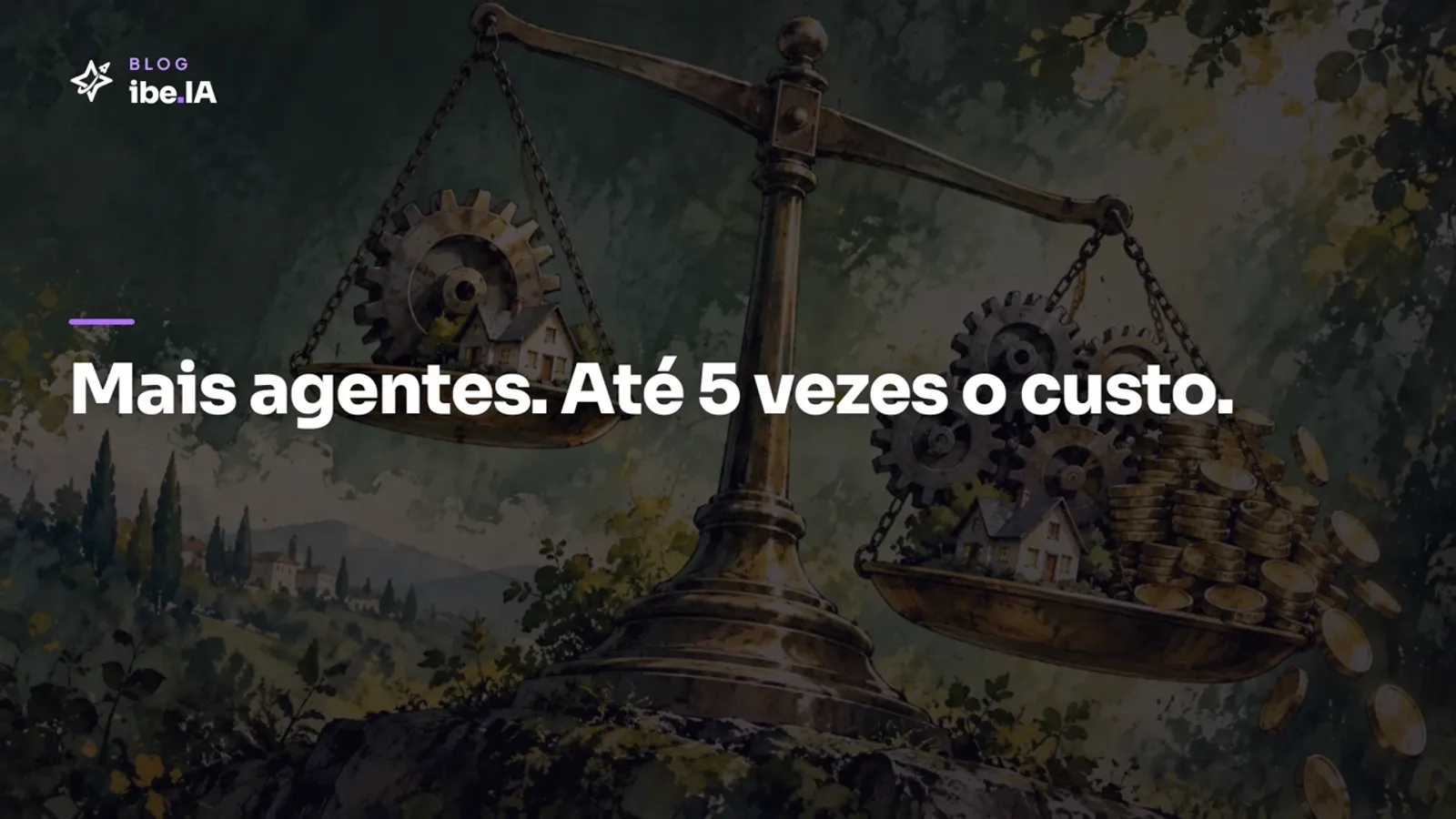 Equipes de agentes IA custam até 5 vezes mais: quando vale dividir a criação do seu app