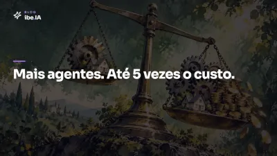Equipes de agentes IA custam até 5 vezes mais: quando vale dividir a criação do seu app
