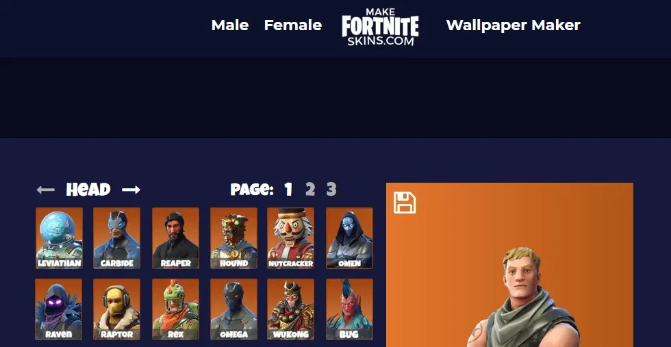Make Fortnite Skins