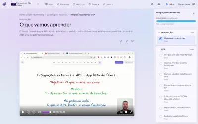 Integrações externas e API no Lovable: o módulo que ensina a conectar seu app ao mundo real