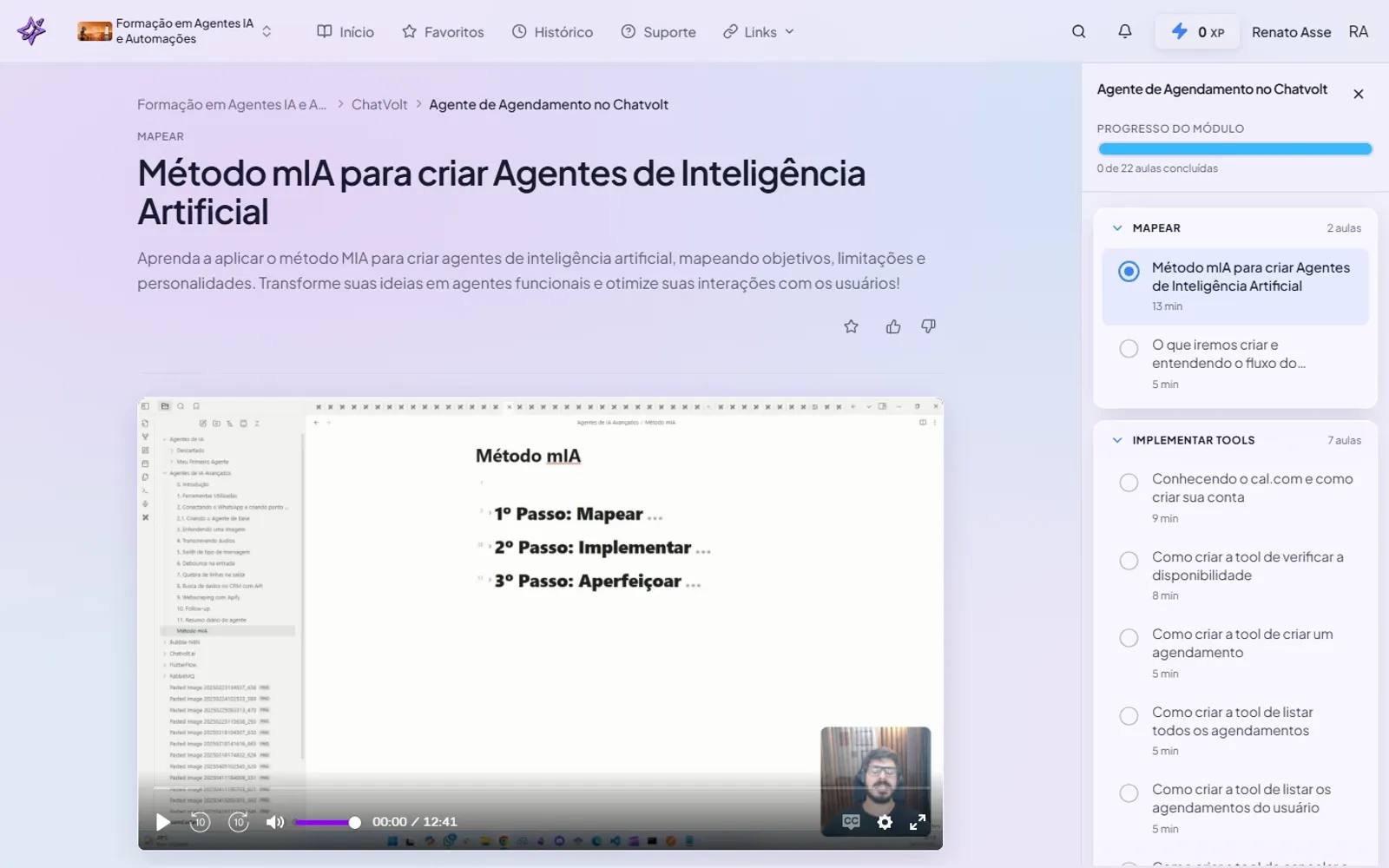 Agente de Agendamento no ChatVolt: o módulo do ibe.IA que entrega o produto que Gustavo vendeu