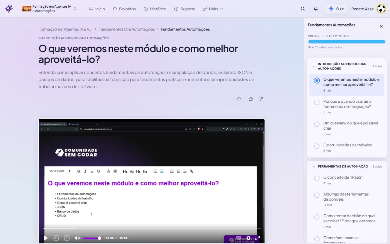 Fundamentos de Automações: o módulo do ibe.IA que ninguém deveria pular antes do n8n
