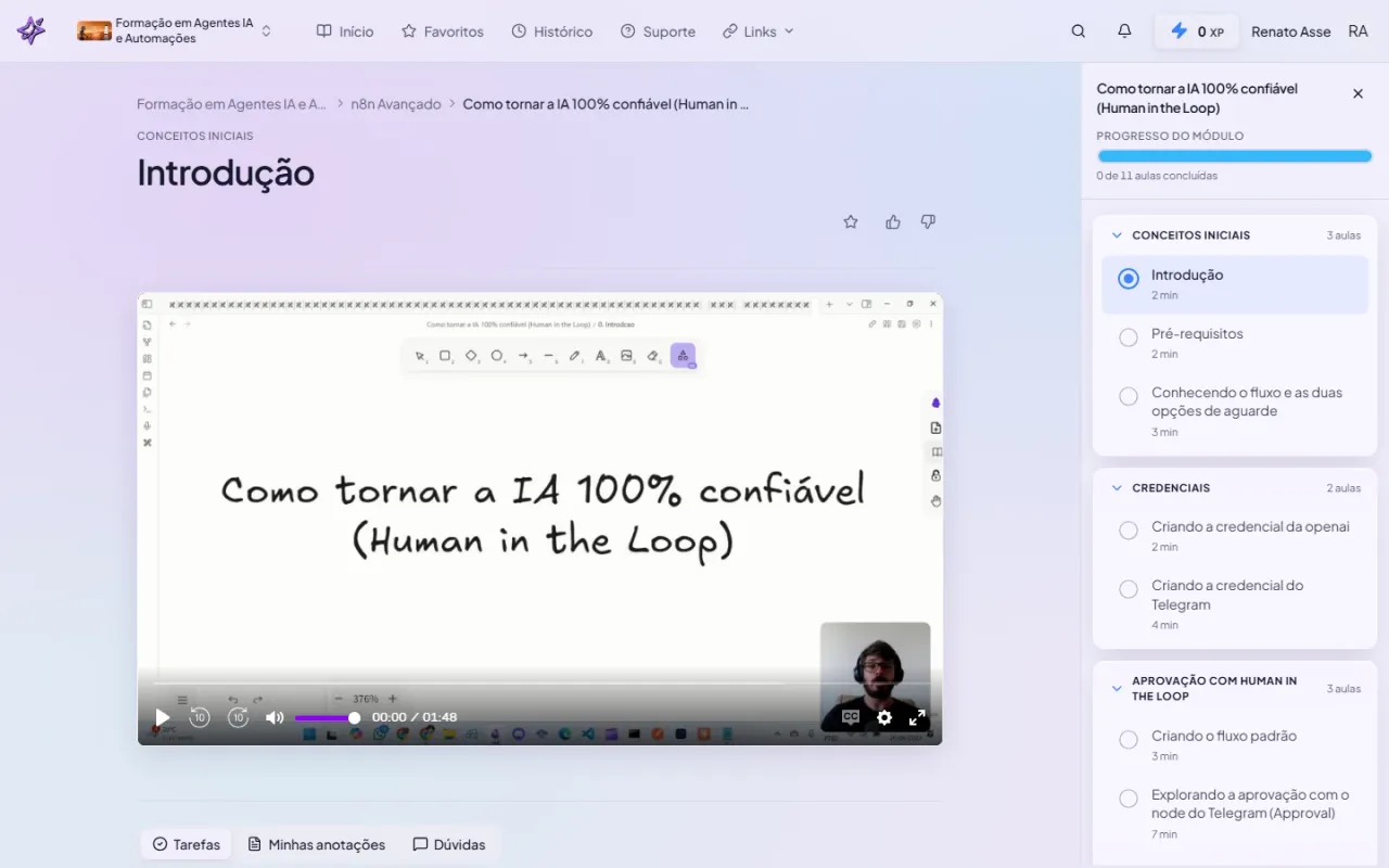 Human in the Loop no n8n: o módulo que coloca revisão humana antes da IA agir