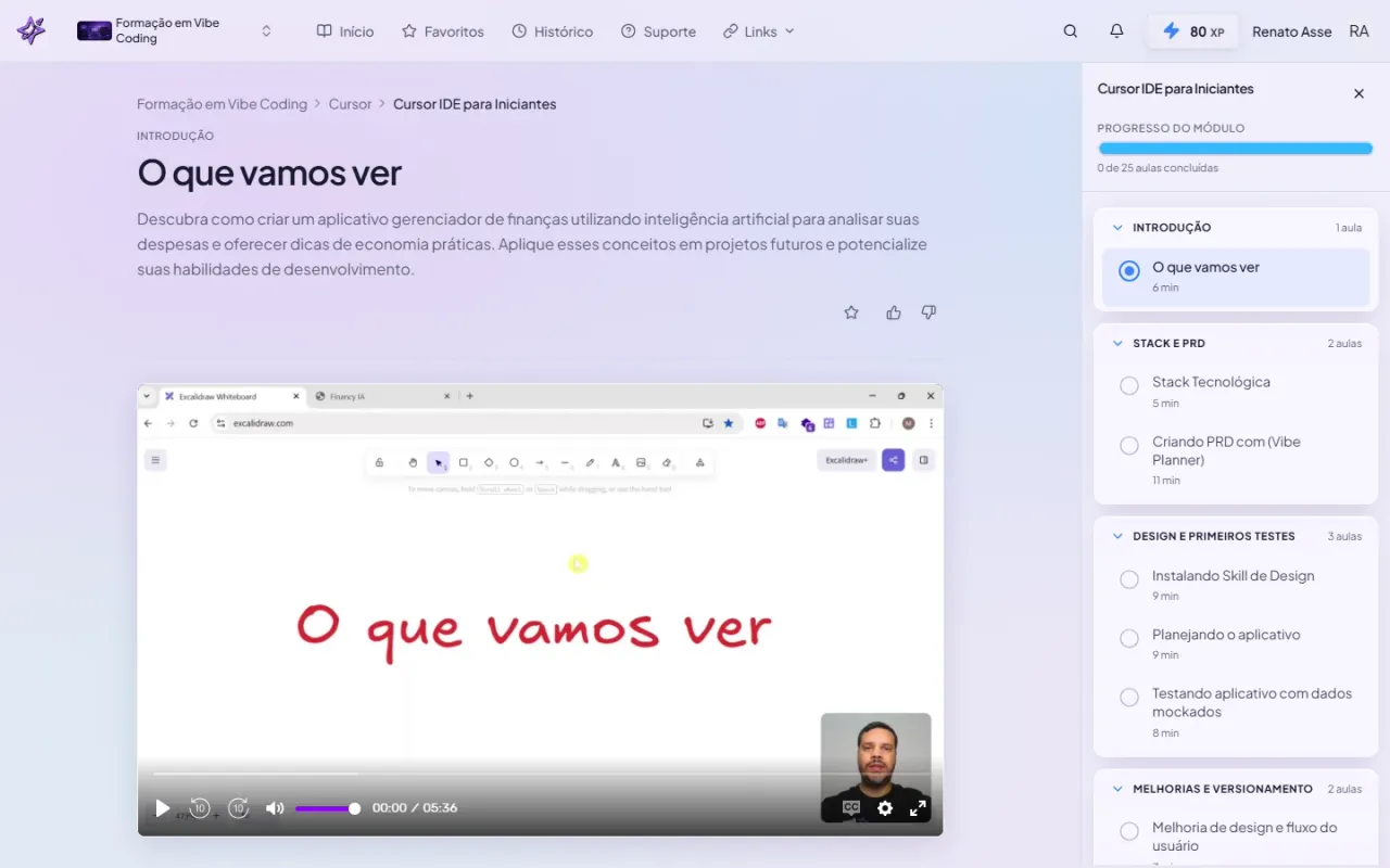 Cursor IDE para Iniciantes: o módulo da Formação em Vibe Coding do ibe.IA que tira o medo da IDE