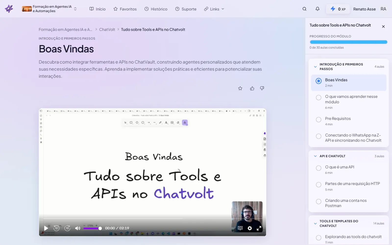 Tools e APIs no ChatVolt: o módulo que conecta agente a CRM, banco e ERP no ibe.IA