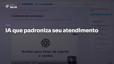 GPT Auxiliar para Suporte e Vendas: o módulo da Formação em IA para Negócios do ibe.IA que padroniza atendimento