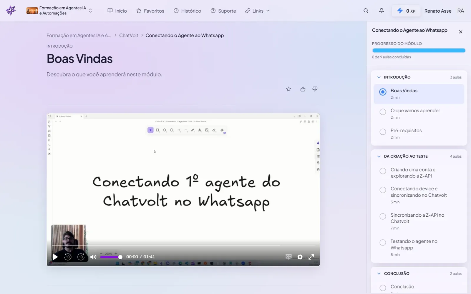 Conectando Agente ao WhatsApp no ChatVolt: o módulo que destrava o primeiro projeto vendável de Gestor de IA