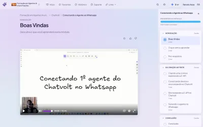 Conectando Agente ao WhatsApp no ChatVolt: o módulo que destrava o primeiro projeto vendável de Gestor de IA