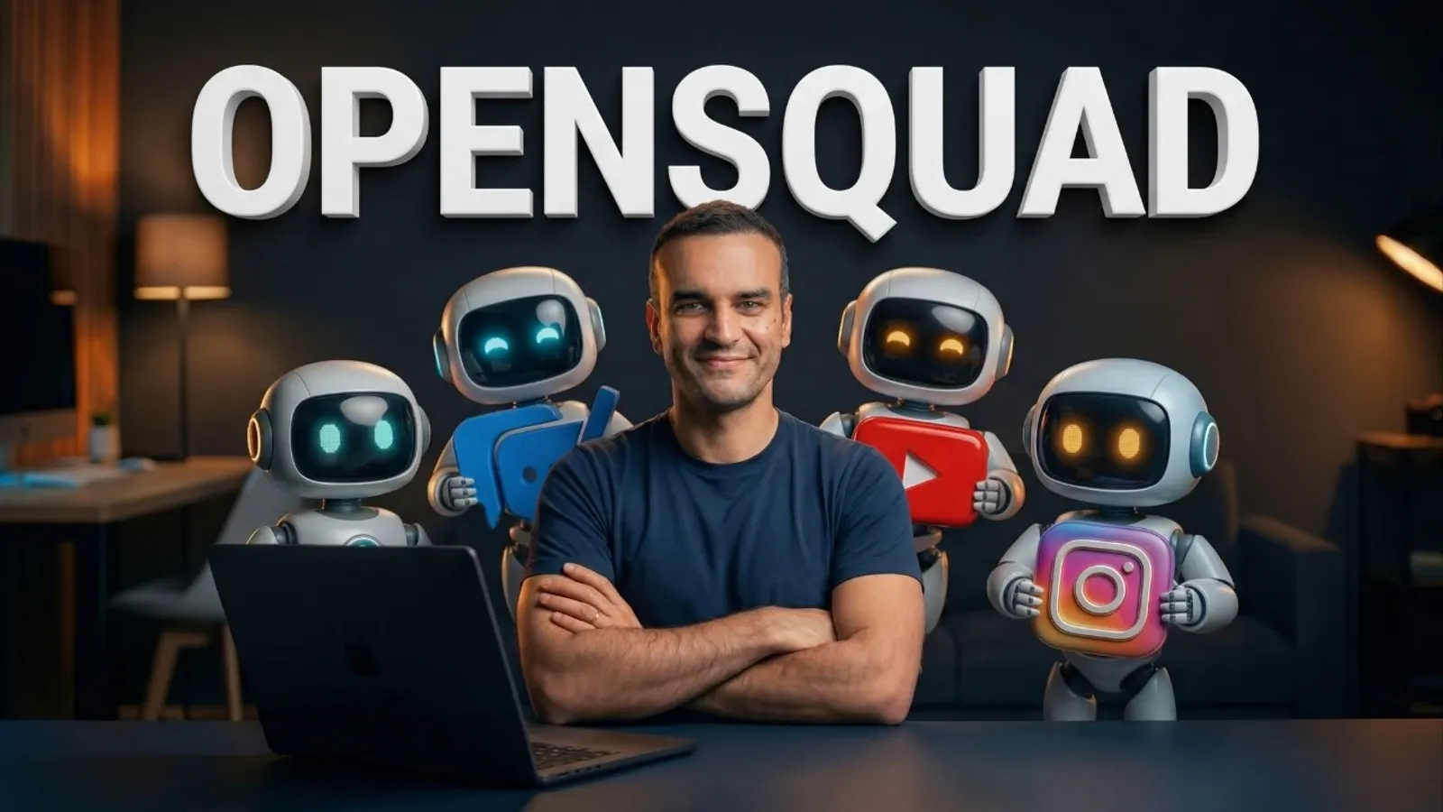 OpenSquad: guia de instalação e squads de agentes IA