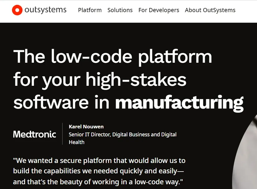 OutSystems: melhores ferramentas para empresas.
